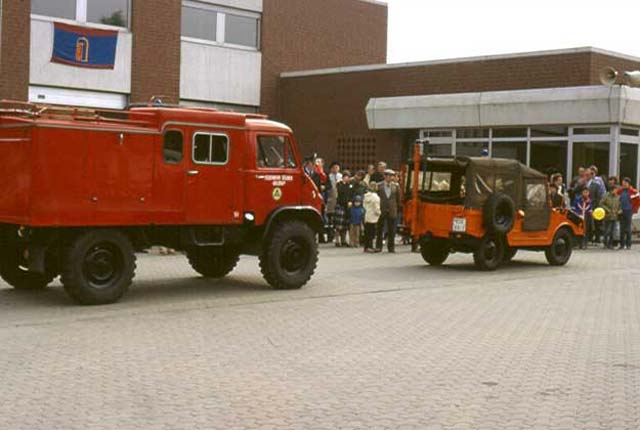 TLF 8 MB Unimog 404 S, Fukowa DKW Munga