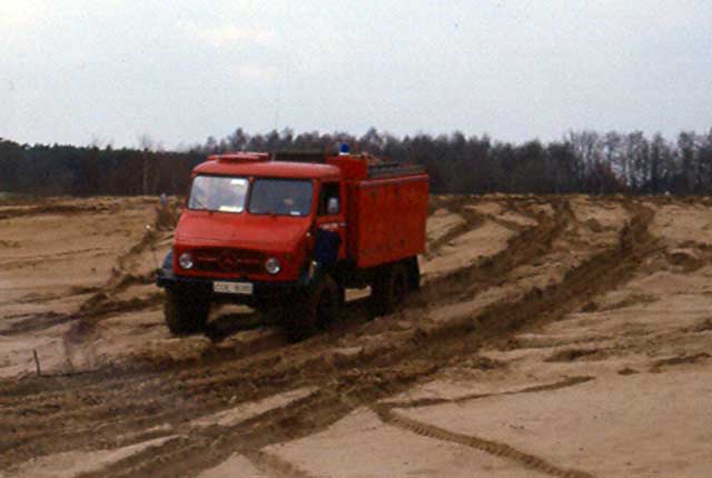 Fahrschule ZLS im Gelände Rheine Gellendorf 1985